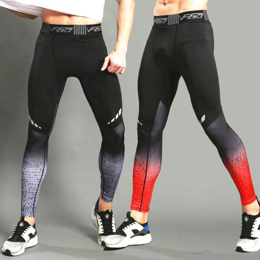 loomrack Concrete Men's Compression Running Leggings Running Tights