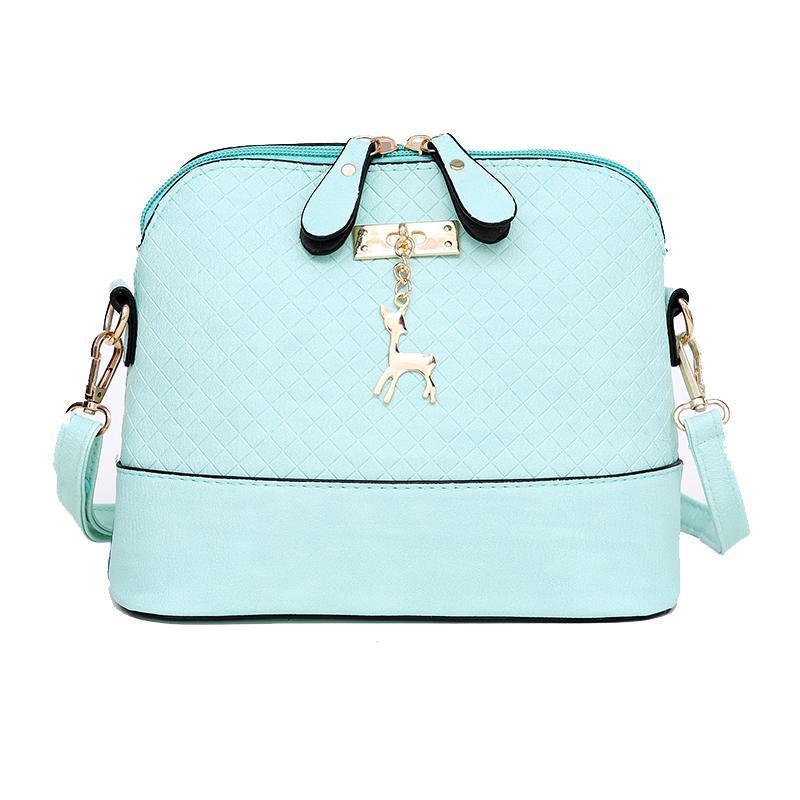 loomrack Deer Charm Crossbody Bag Shoulder Bags Mint Green