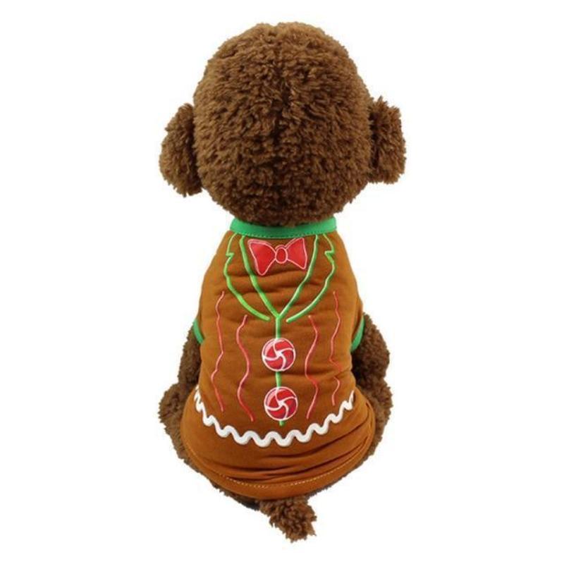 loomrack Dog Cat Christmas Ugly Sweater Shirt Pet Accessories F / XS