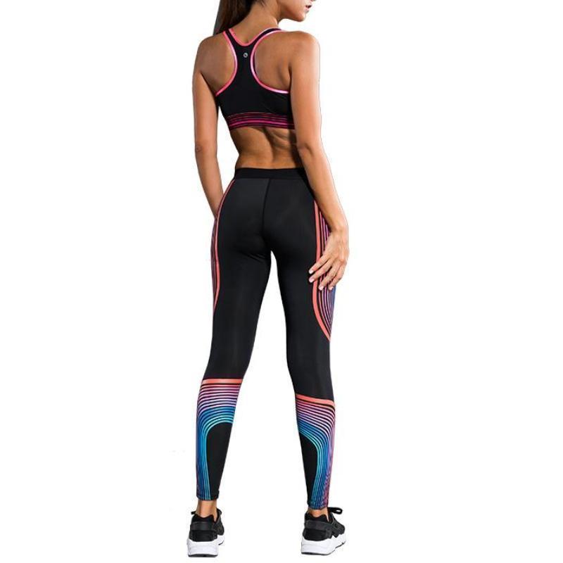 loomrack Elastic Compression Fitness Set Yoga Sets