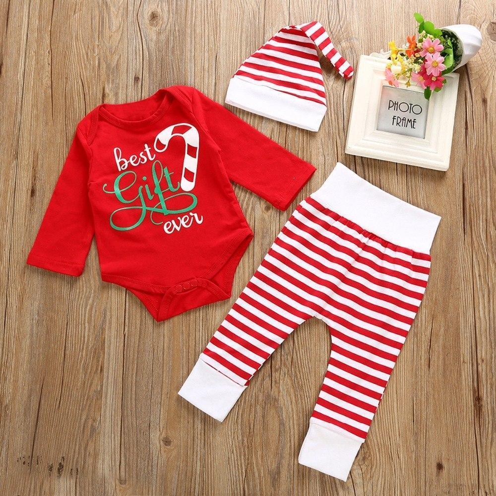 loomrack First Christmas Baby Boy or Girl Set - Best Gift Ever Baby Clothes