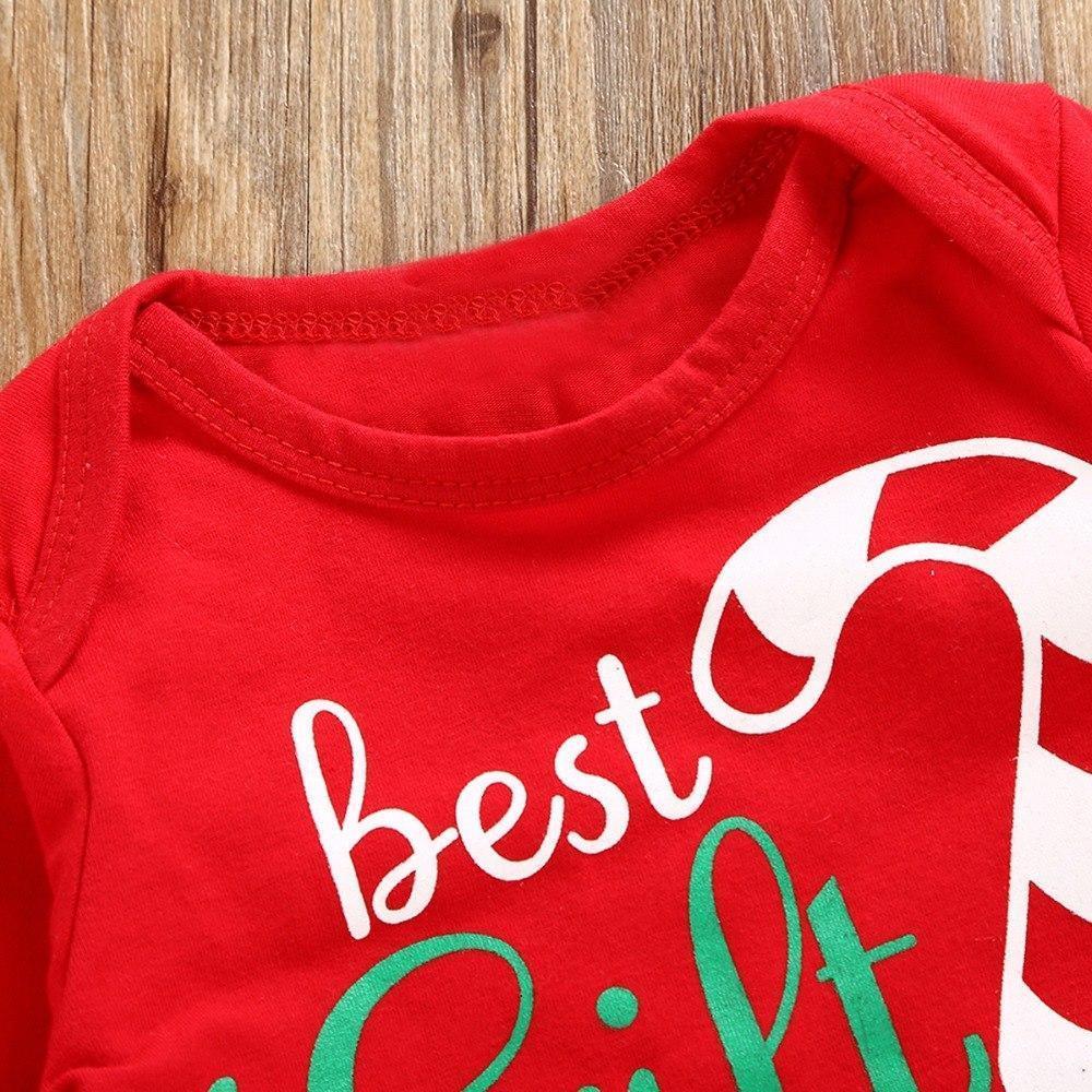 loomrack First Christmas Baby Boy or Girl Set - Best Gift Ever Baby Clothes