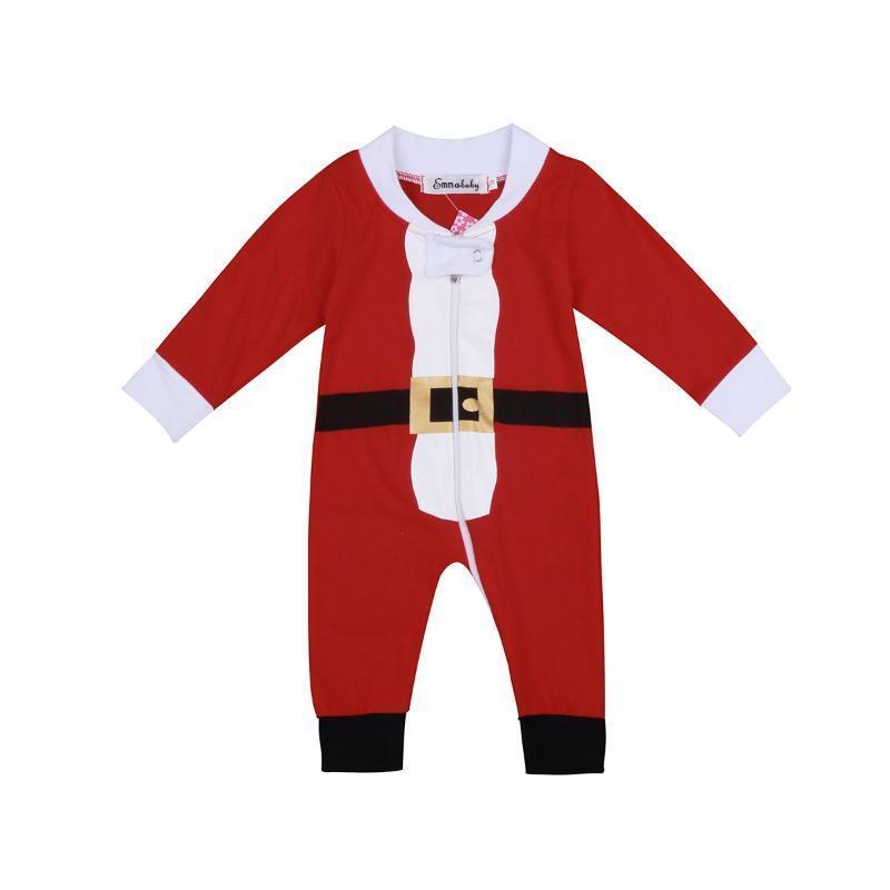 loomrack Matching Family Christmas Pajamas - Santa Suit for Families or Couples and Dog or Cat Matching Outfits