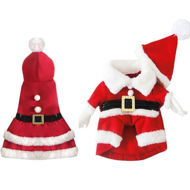 loomrack Matching Family Christmas Pajamas - Santa Suit for Families or Couples and Dog or Cat Matching Outfits