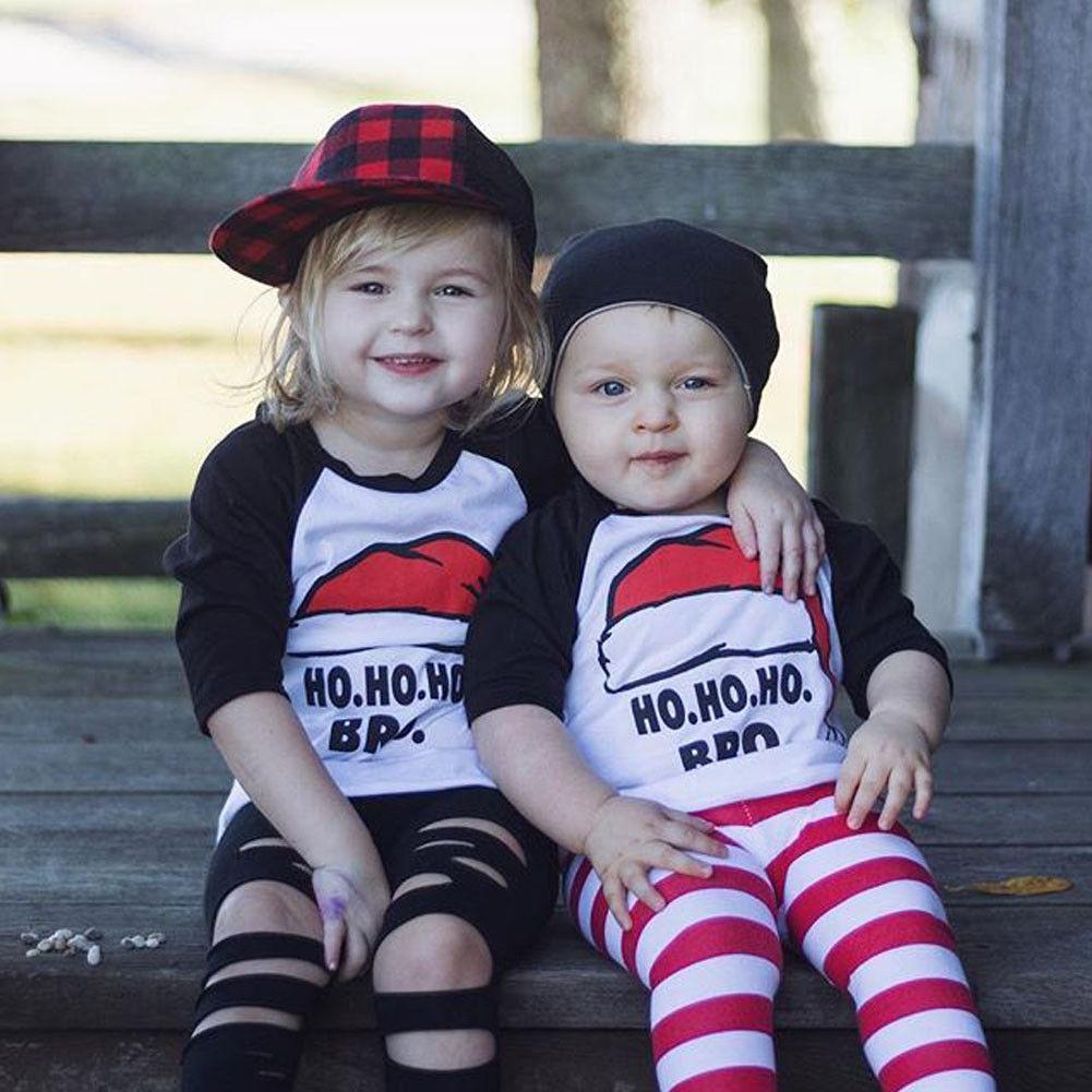 loomrack Matching Kids Christmas - Ho Ho Ho Kids T-shirts Matching Outfits