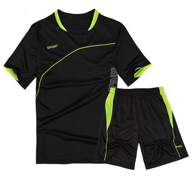 loomrack Men's 2-Piece Dry Fit Soccer Set Running Sets