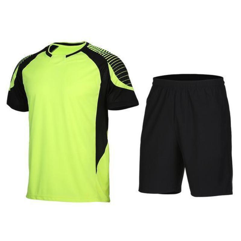 loomrack Men's 2-Piece Dry Fit Soccer Set Running Sets XLF011 / S