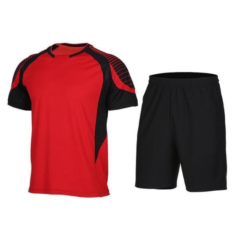 loomrack Men's 2-Piece Dry Fit Soccer Set Running Sets XLF017 / S