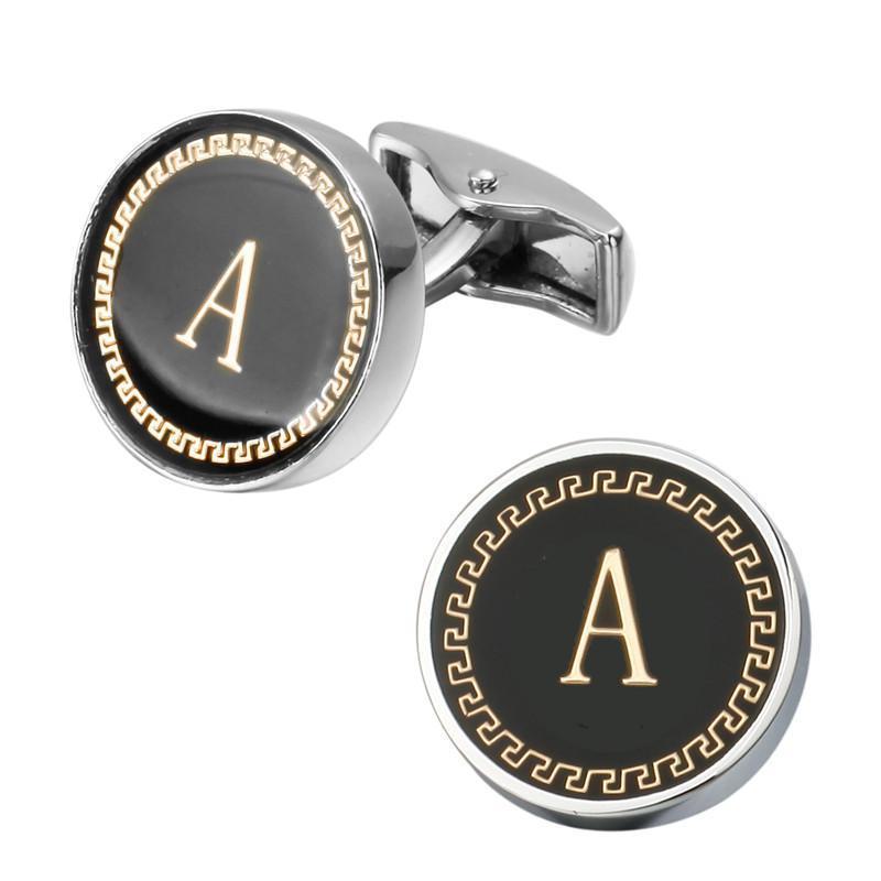 loomrack Men's Lettered Cufflinks Tie Clips & Cufflinks A