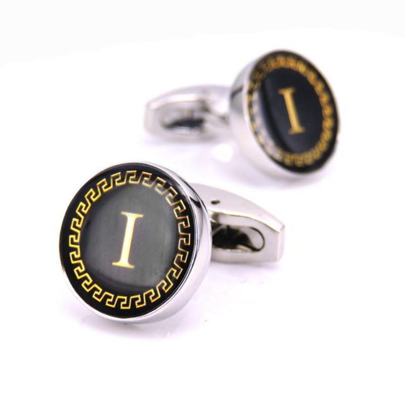 loomrack Men's Lettered Cufflinks Tie Clips & Cufflinks I