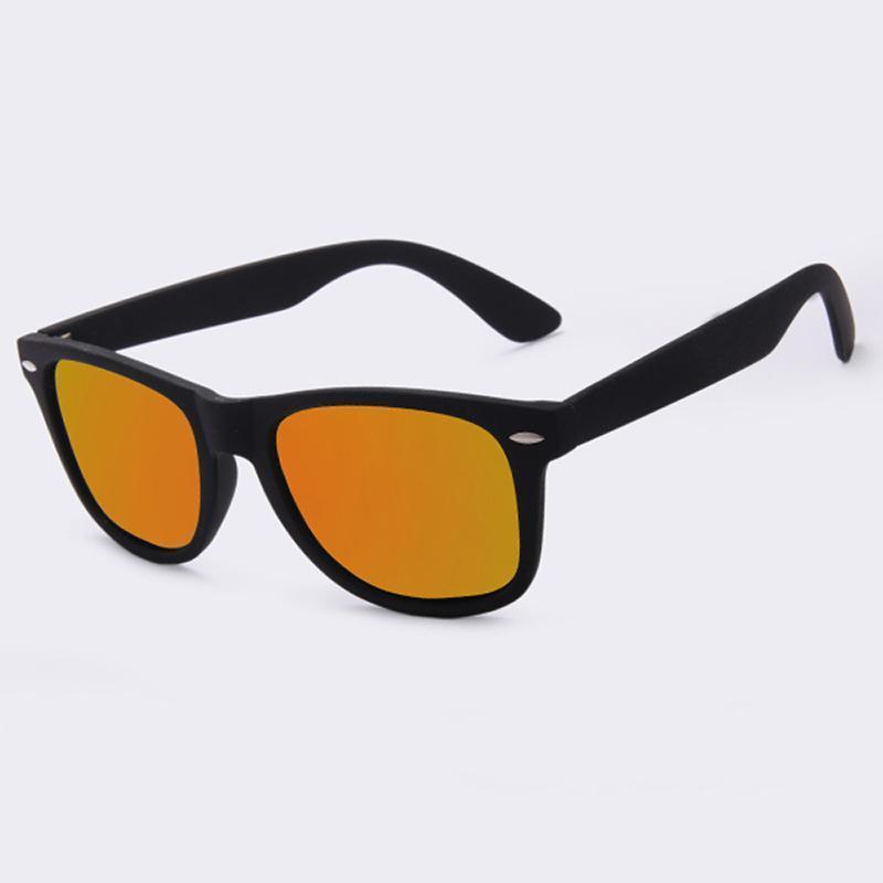 loomrack Men's Polarized Mirror Driving Sunglasses Sunglasses Orange Mirror