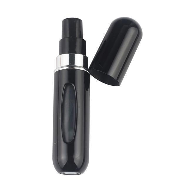 loomrack Mini Portable Perfume Travel Atomizer Parfume Accessories Black