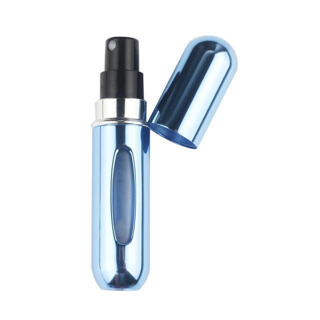 loomrack Mini Portable Perfume Travel Atomizer Parfume Accessories bright blue