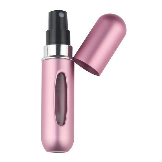 loomrack Mini Portable Perfume Travel Atomizer Parfume Accessories Pink