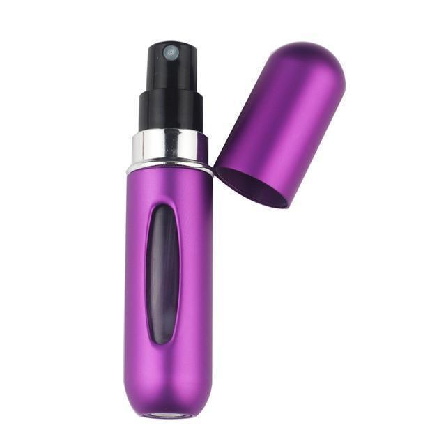 loomrack Mini Portable Perfume Travel Atomizer Parfume Accessories Purple