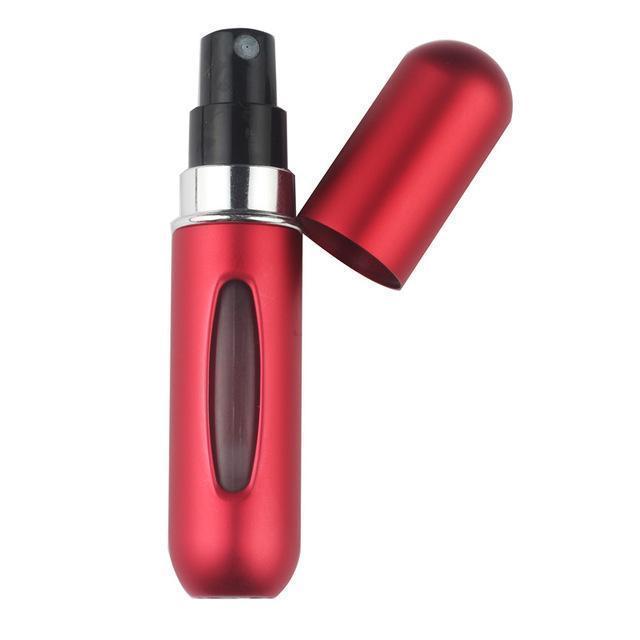 loomrack Mini Portable Perfume Travel Atomizer Parfume Accessories Red