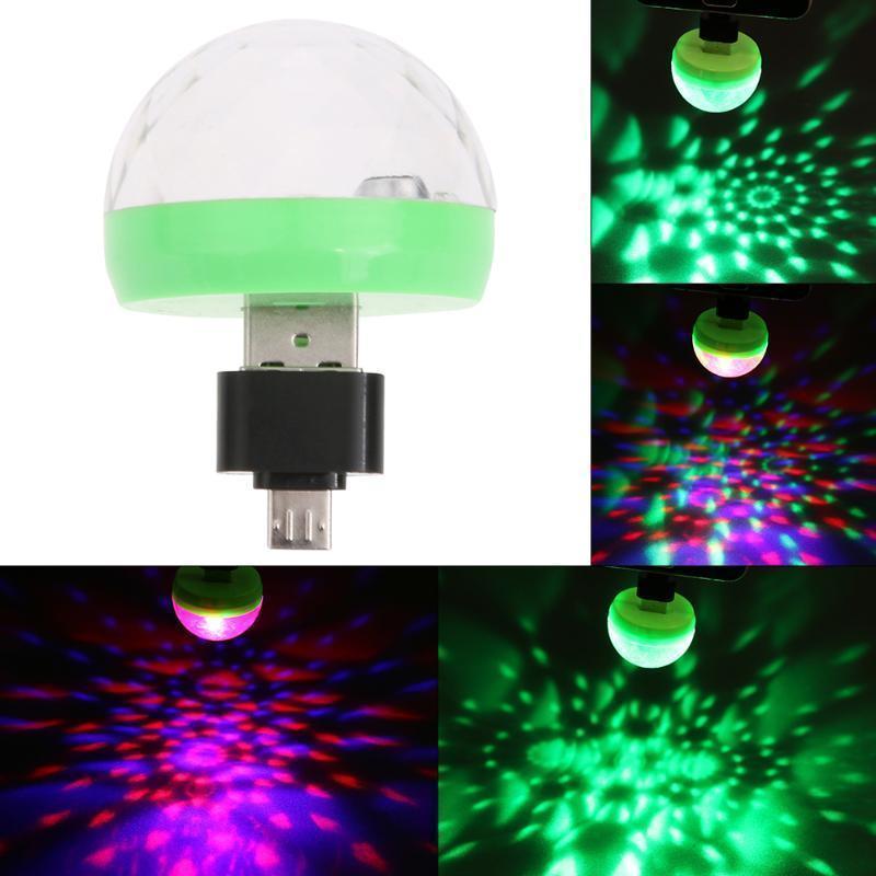 loomrack Mini USB Light - Suitable for: Android Smart Phone, PC, Power Bank, Car, etc... Disco Lights