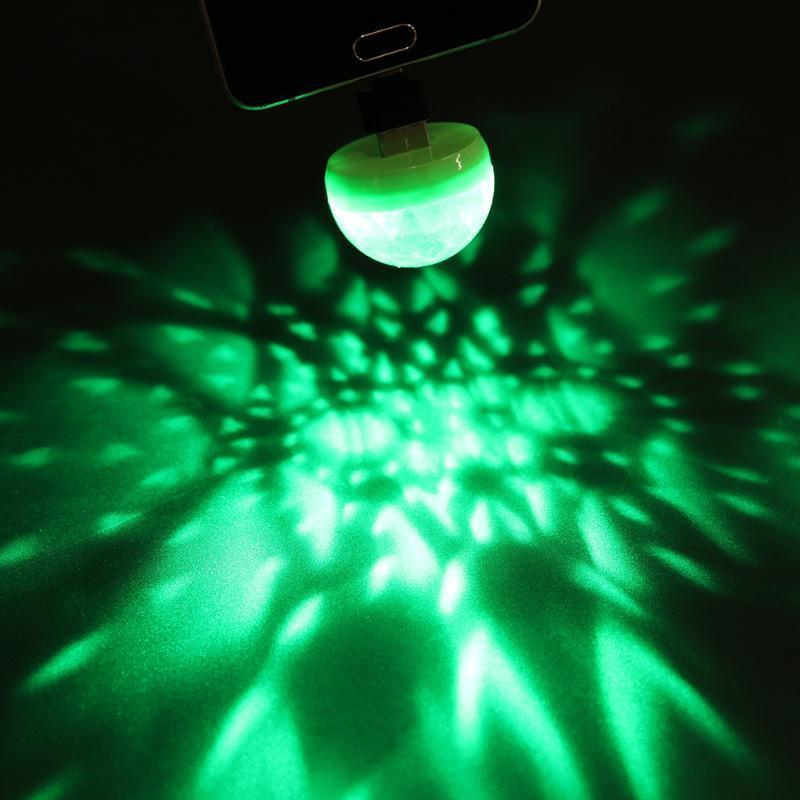 loomrack Mini USB Light - Suitable for: Android Smart Phone, PC, Power Bank, Car, etc... Disco Lights