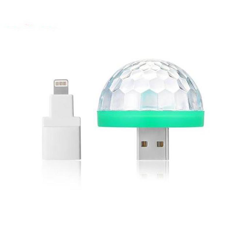 loomrack Mini USB Light - Suitable for: Android Smart Phone, PC, Power Bank, Car, etc... Disco Lights