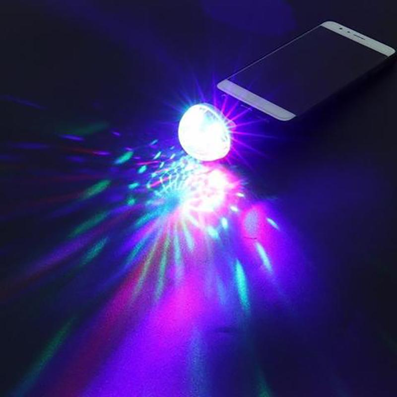 loomrack Mini USB Light - Suitable for: Android Smart Phone, PC, Power Bank, Car, etc... Disco Lights