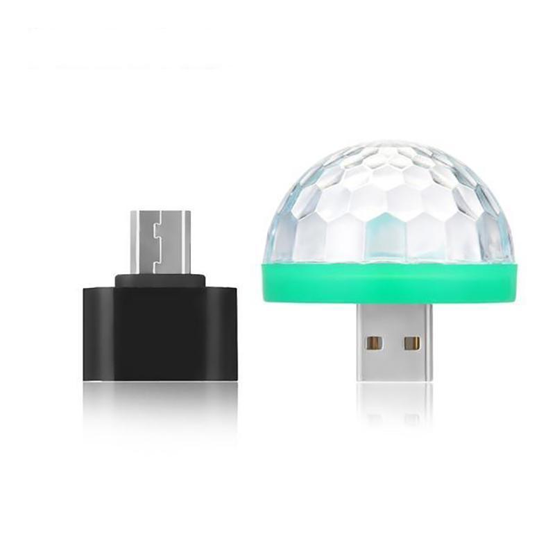 loomrack Mini USB Light - Suitable for: Android Smart Phone, PC, Power Bank, Car, etc... Disco Lights For Andriod