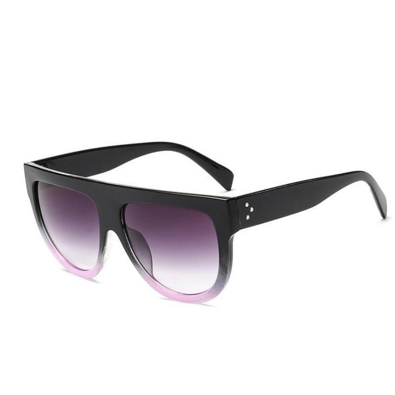 loomrack Oversized Glamrock Shades Sunglasses Black Pink