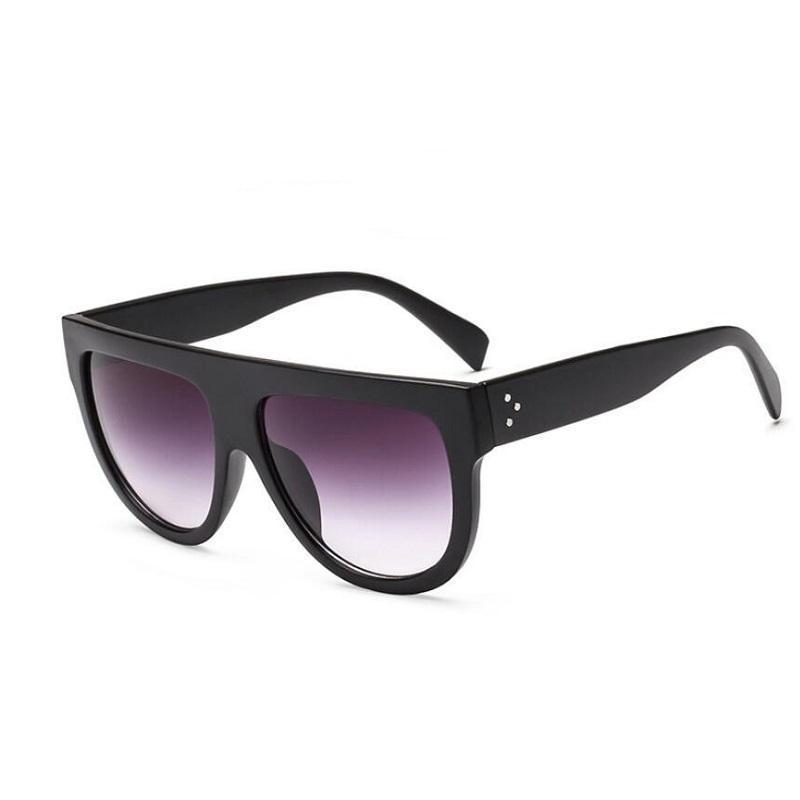 loomrack Oversized Glamrock Shades Sunglasses Matte Black