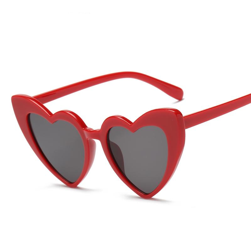 loomrack Pointed Cat Eye Heart Sunglasses Sunglasses