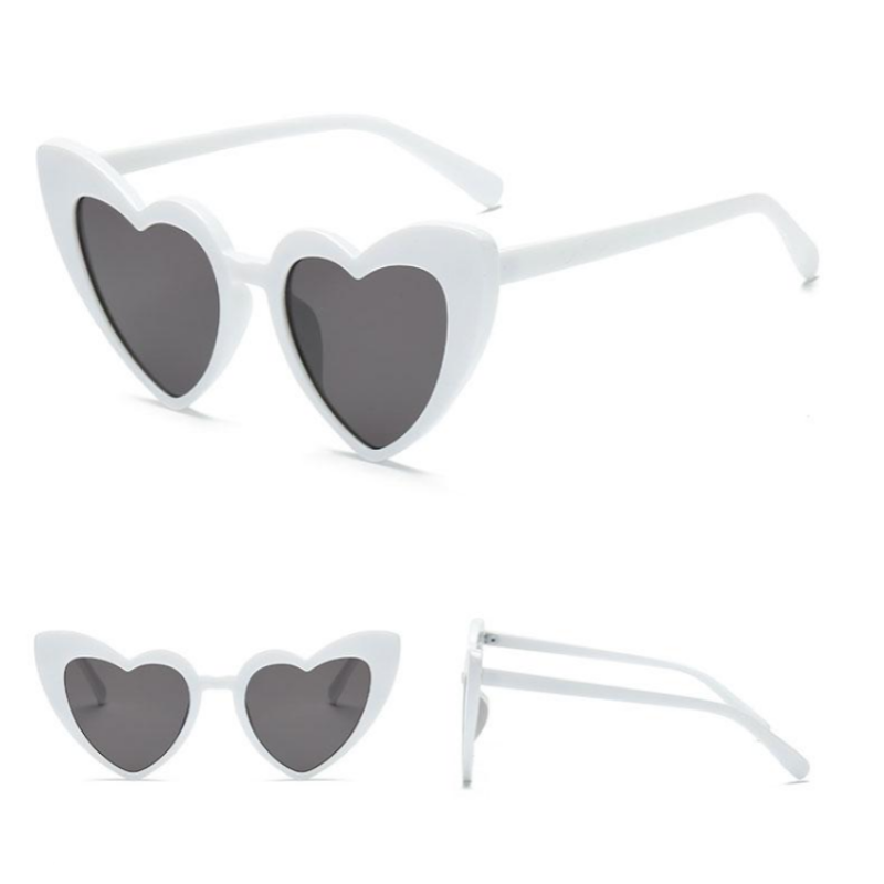 loomrack Pointed Cat Eye Heart Sunglasses Sunglasses