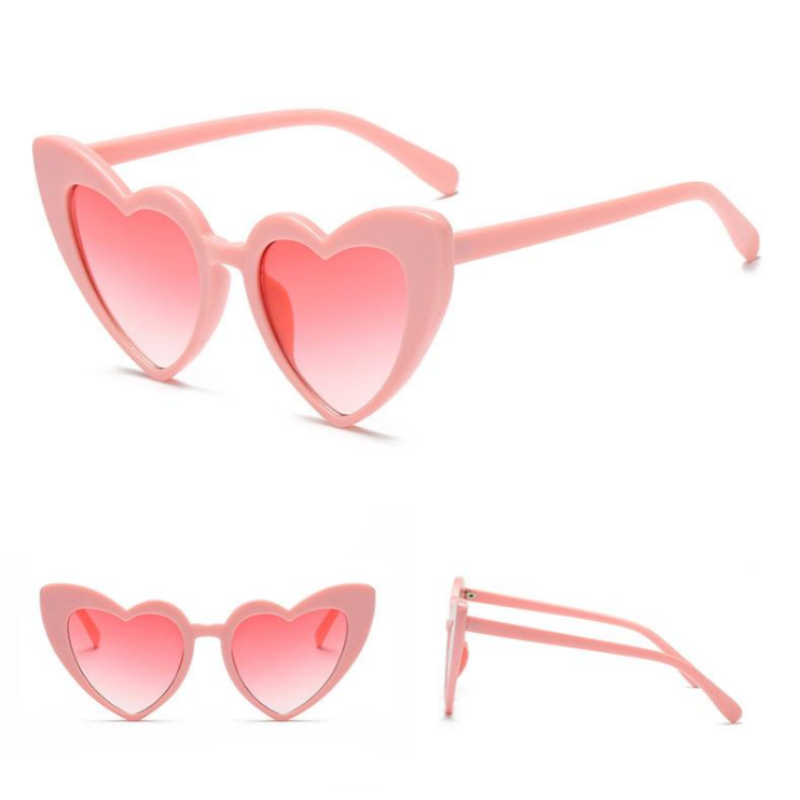 loomrack Pointed Cat Eye Heart Sunglasses Sunglasses