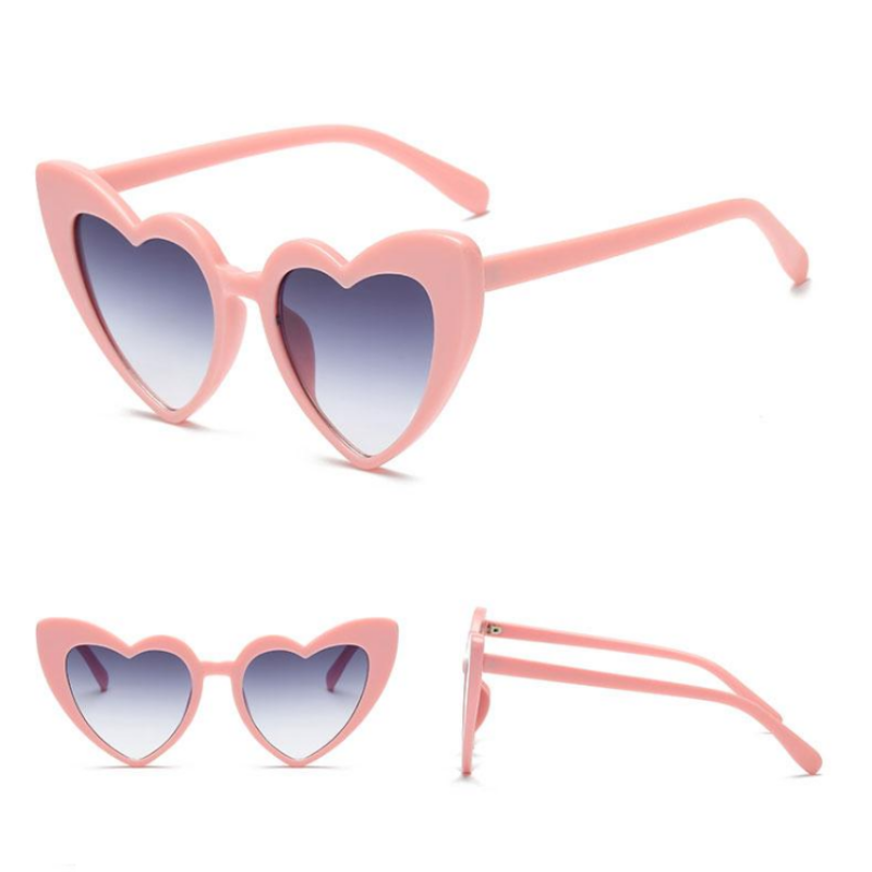 loomrack Pointed Cat Eye Heart Sunglasses Sunglasses