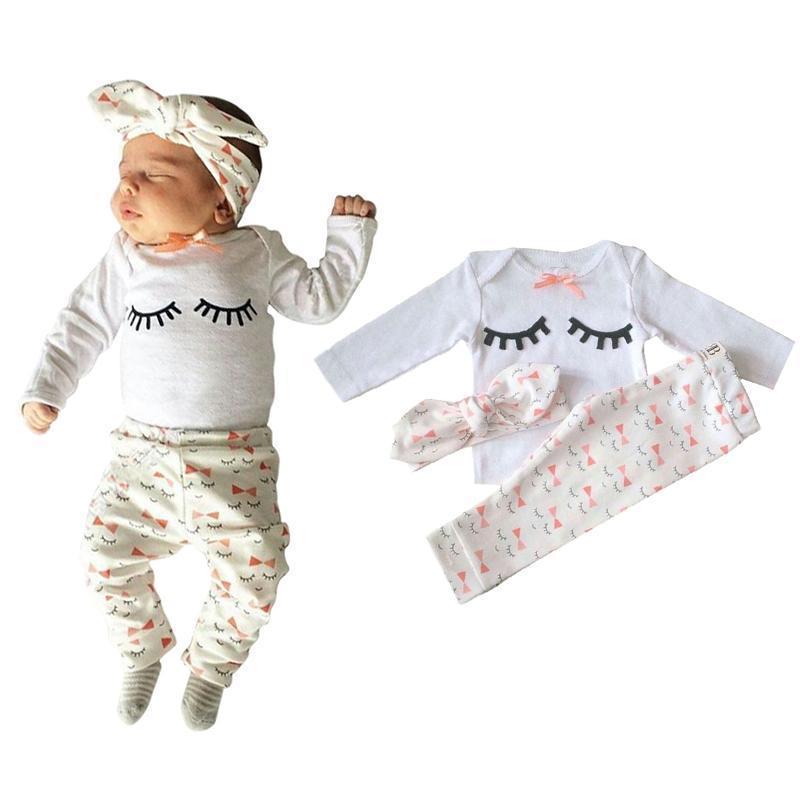 loomrack Pretty in Wink 3 Piece Baby Girl Set Clothing Sets