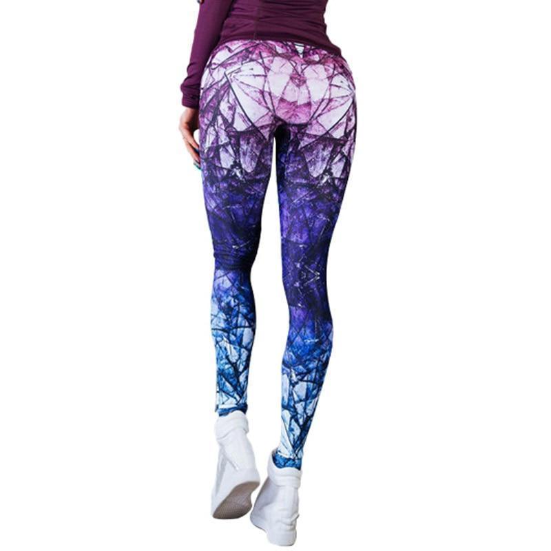 loomrack Push Up High Waist Graphic Leggings Leggings