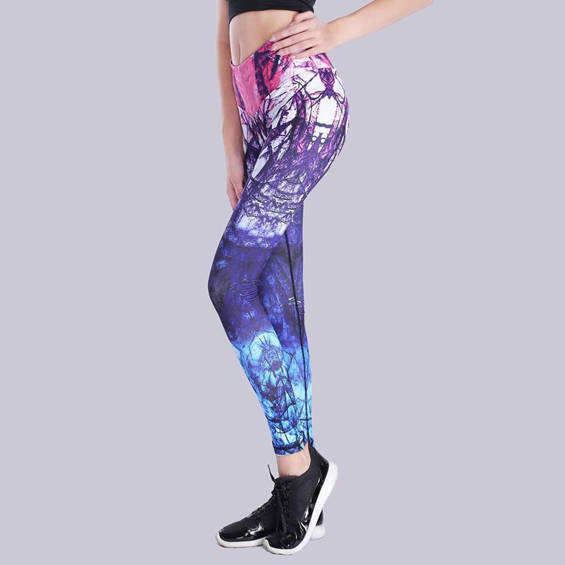 loomrack Push Up High Waist Graphic Leggings Leggings