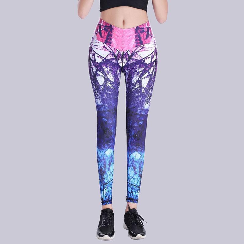 loomrack Push Up High Waist Graphic Leggings Leggings