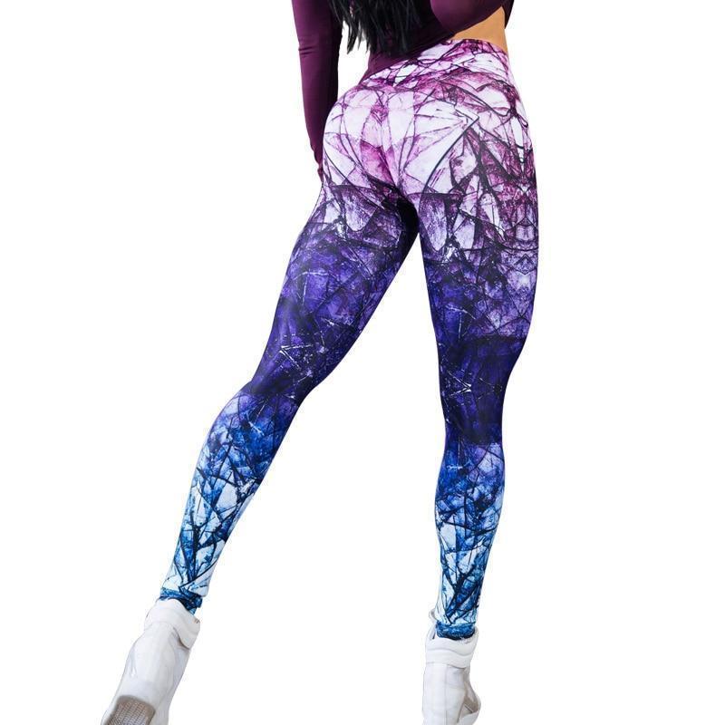 loomrack Push Up High Waist Graphic Leggings Leggings