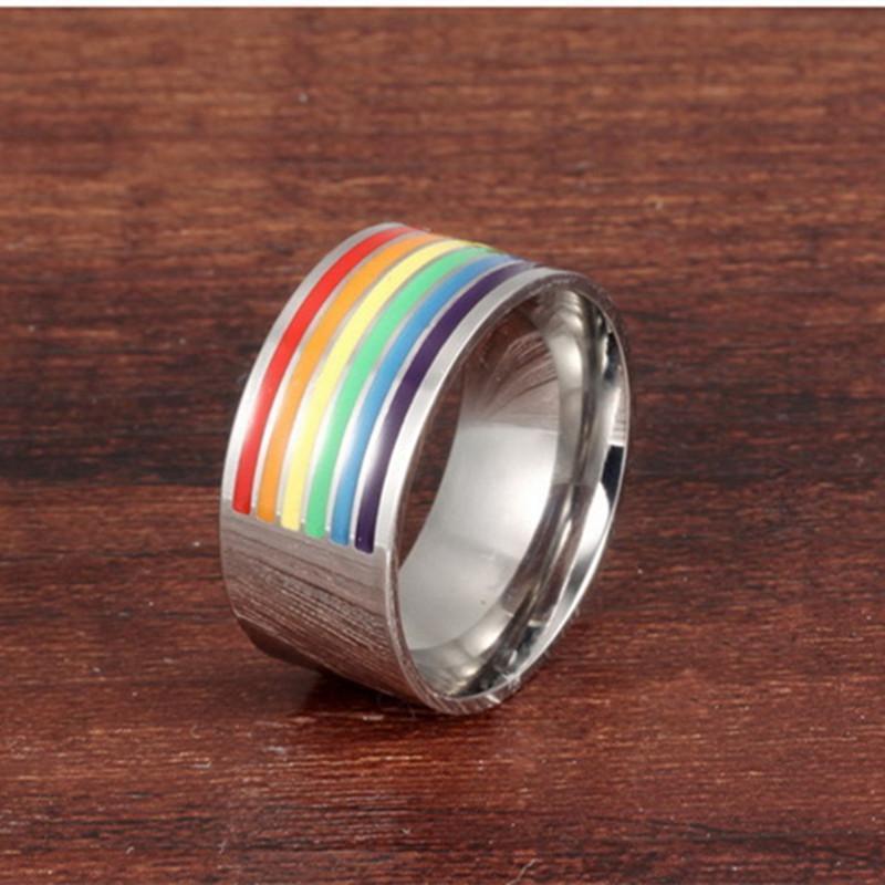 loomrack Rainbow Pride Ring Rings