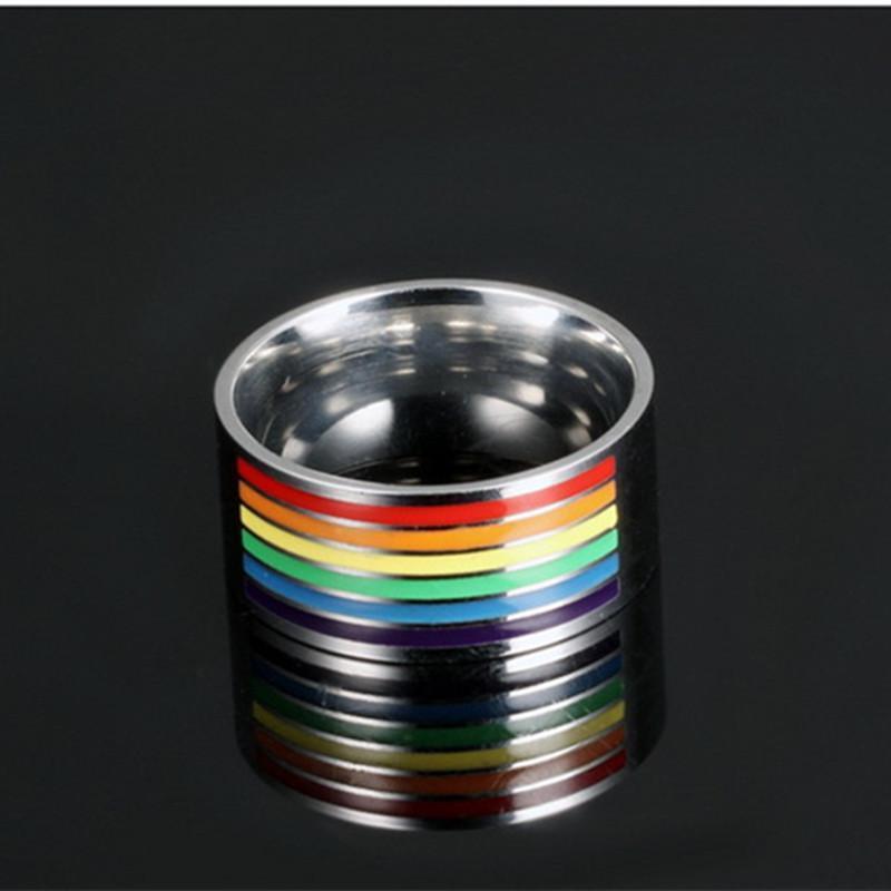 loomrack Rainbow Pride Ring Rings