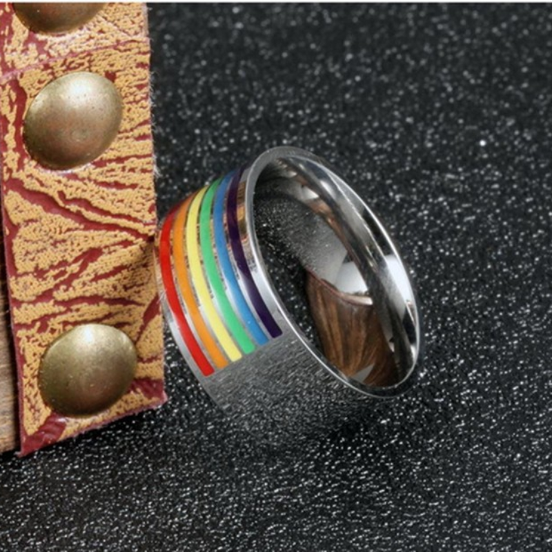 loomrack Rainbow Pride Ring Rings