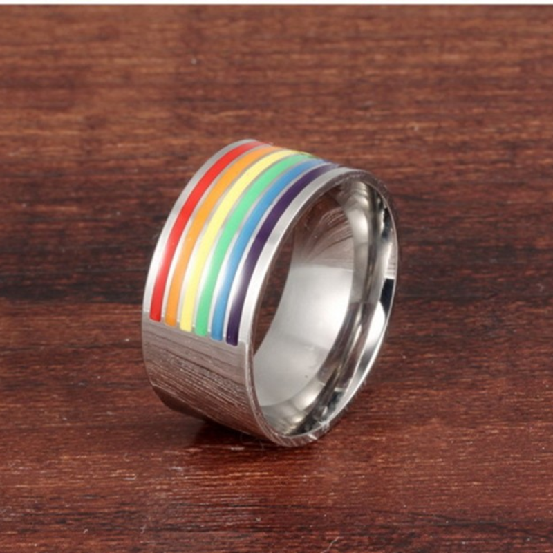 loomrack Rainbow Pride Ring Rings