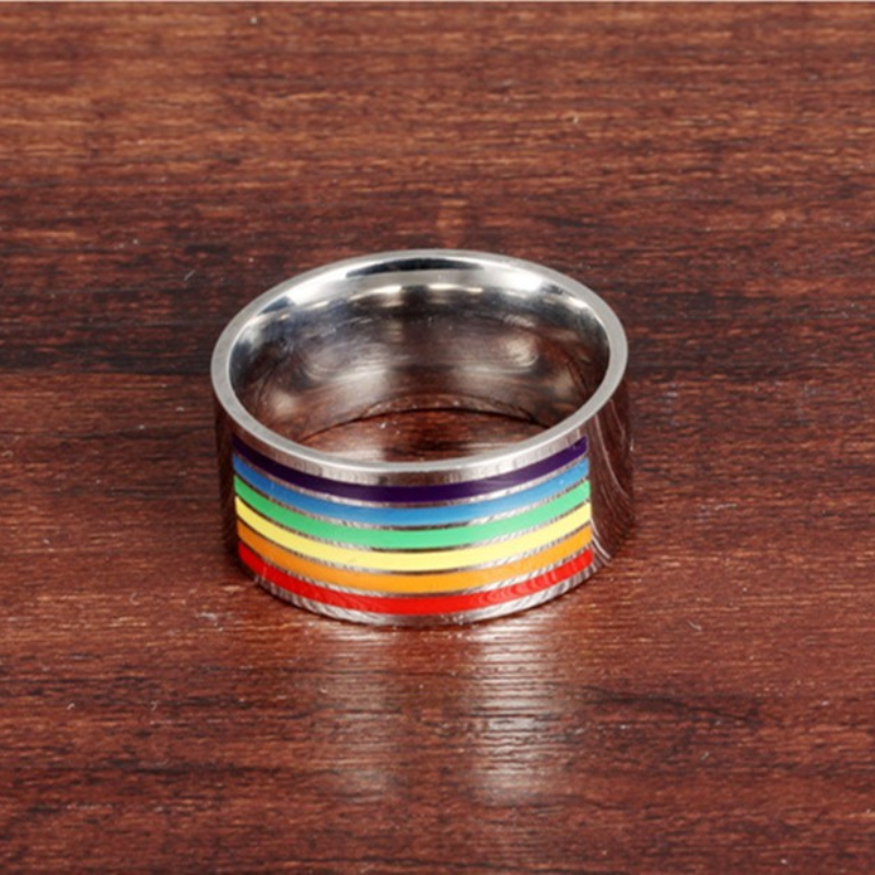 loomrack Rainbow Pride Ring Rings