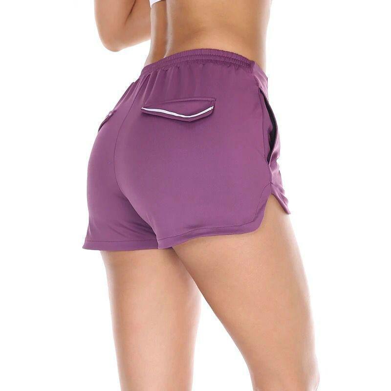 loomrack Reflective Mini Athletic Shorts Yoga Shorts