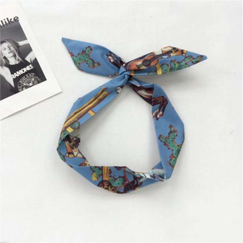 loomrack Retro Funk Silk Headbands Hair Accessories