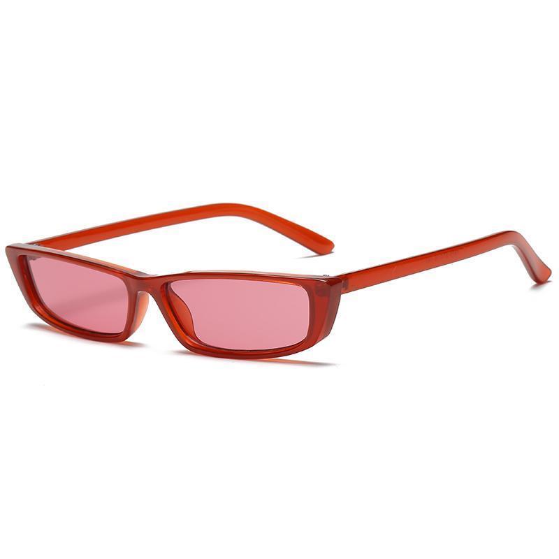 loomrack Retro Micro Lens Rectangle Sunglasses Sunglasses