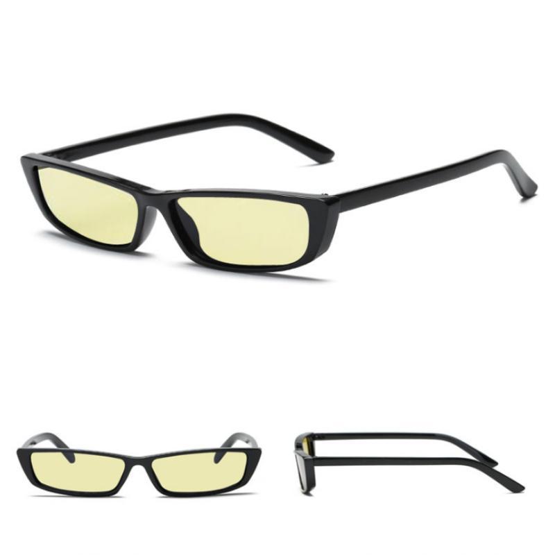 loomrack Retro Micro Lens Rectangle Sunglasses Sunglasses