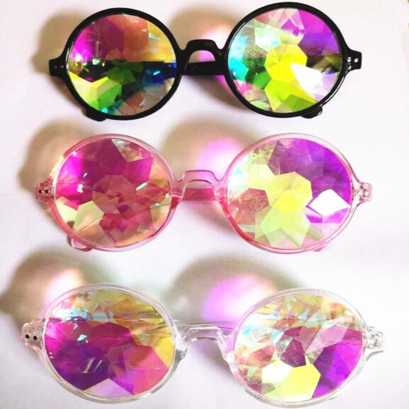 loomrack Round Kaleidoscope Sunglasses Sunglasses