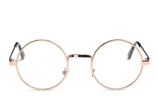 loomrack Round Small Frame Sunglasses Sunglasses Rose Gold