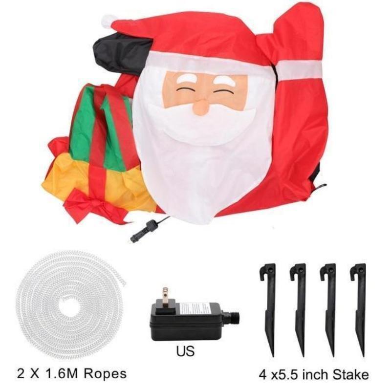 loomrack Santa Inflatable Lawn Decoration Christmas Accessories US