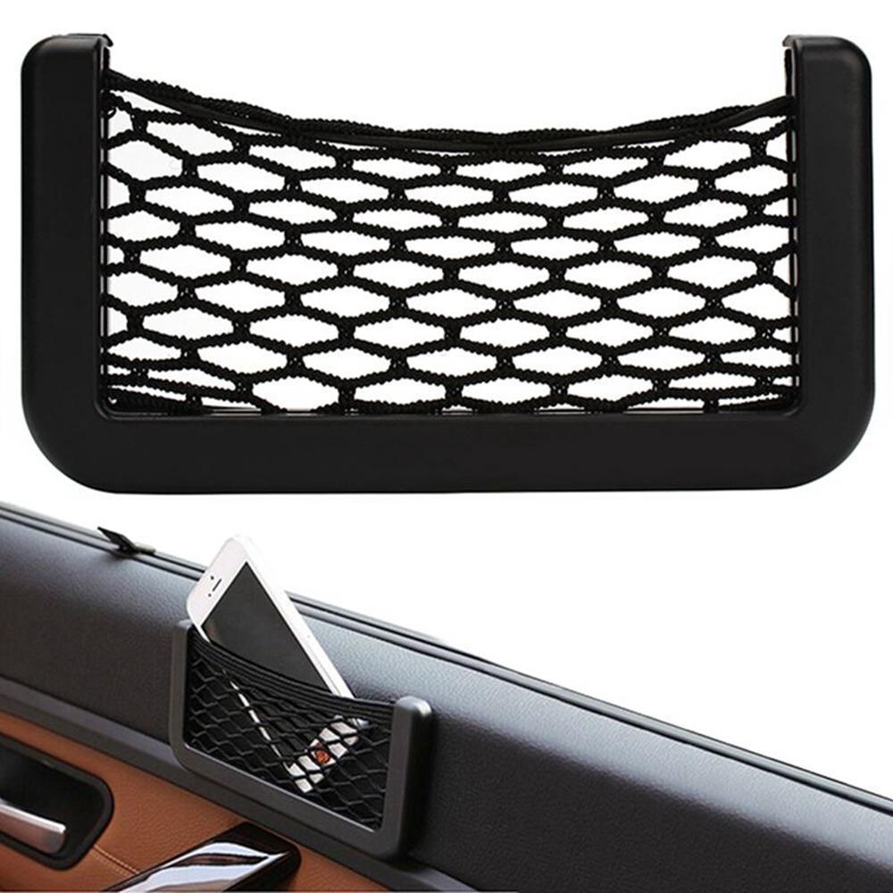 loomrack Self-Adhesive Car Mesh Organizer Bag