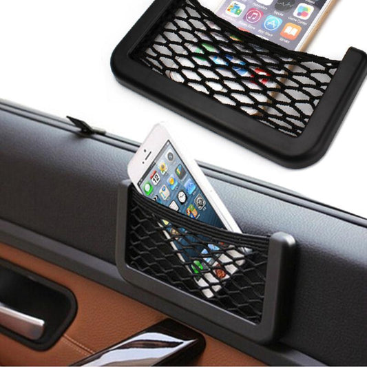 loomrack Self-Adhesive Car Mesh Organizer Bag